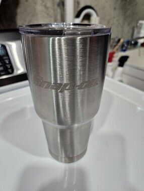 Snap-on Stainless Steel Insulated Tumbler - Silver